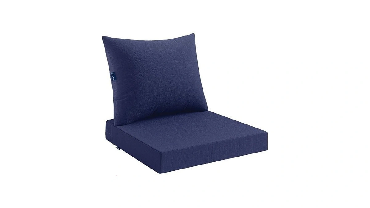 Miulee Navy Outdoor Chair Cushions