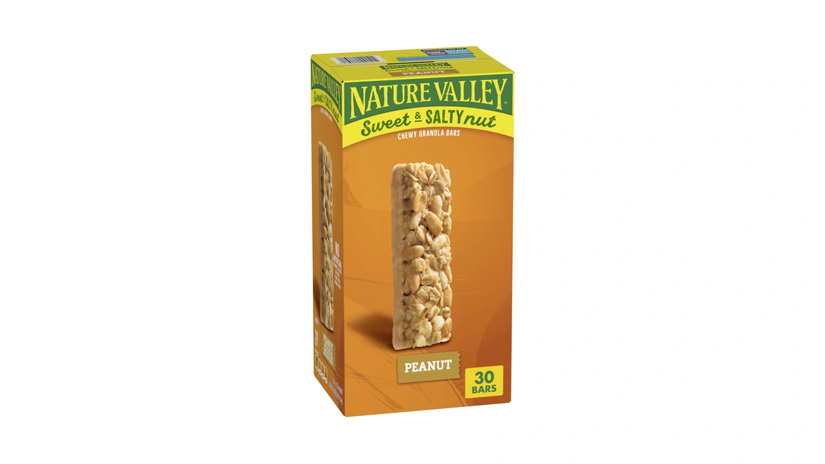 Nature Valley Sweet And Salty Granola Bars, Peanut, 30 Bars,