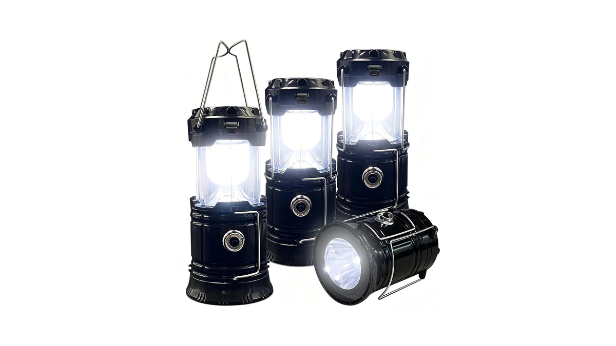 Collapsible Portable Led Camping Lantern Xtauto Lightweight Waterproof Solar Usb