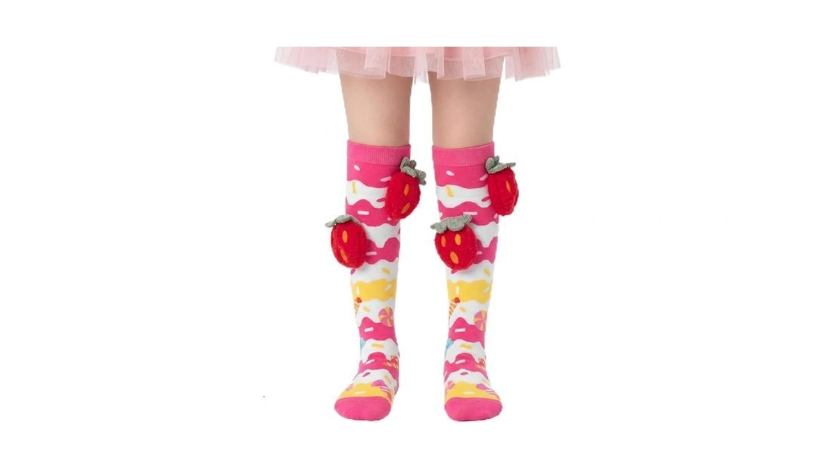 Cozymate Crazy Socks For Kids - Funny Silly Knee High