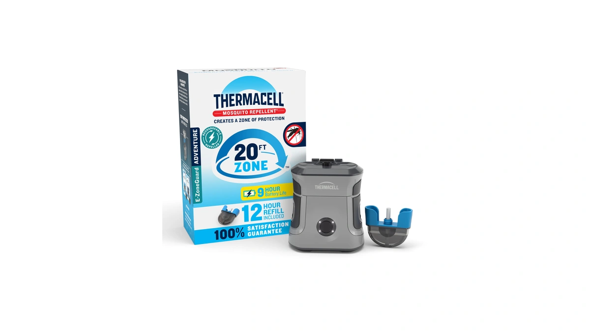 Thermacell E-zoneguard Adventure Rechargeable Mosquito Repeller With 20-foot Zone Of