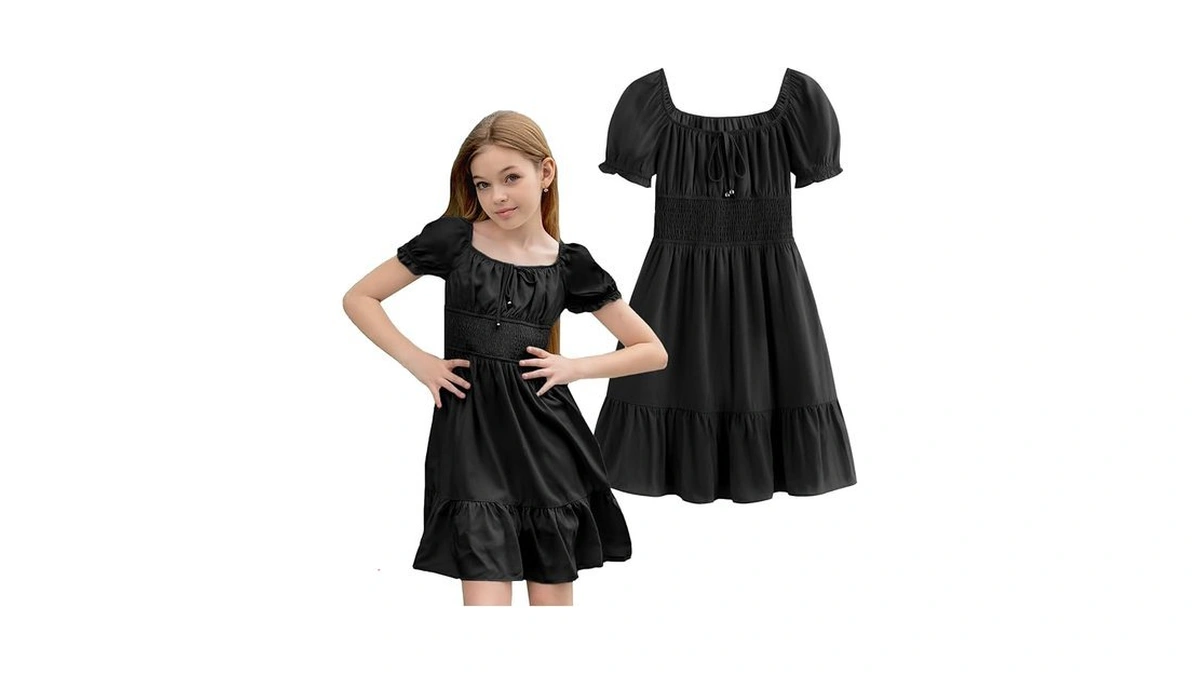 Simplee Kids Girls Dresses Off The Shoulder Girl Summer Dress