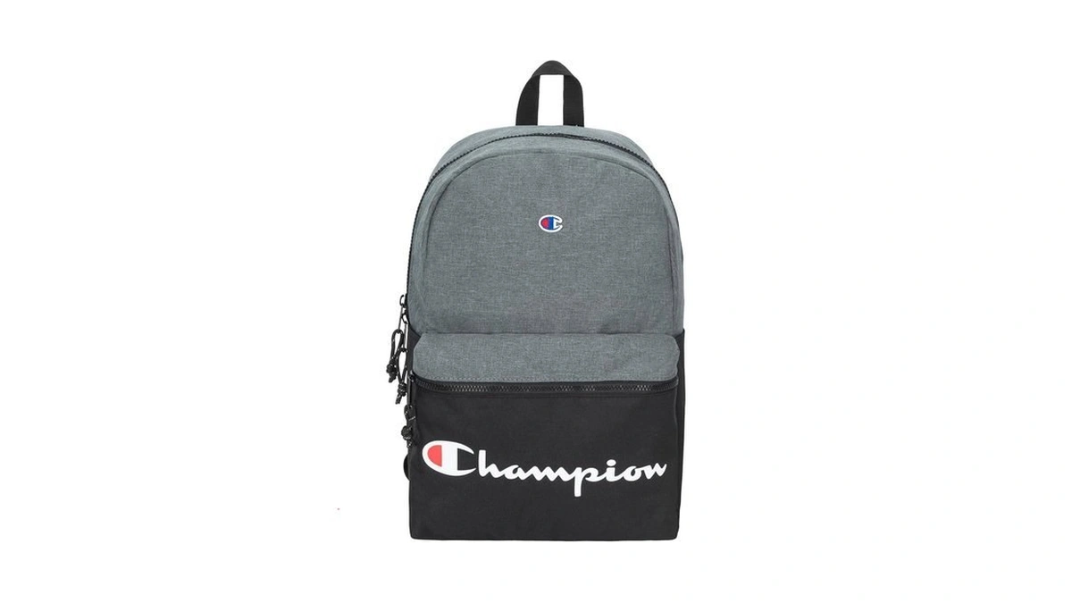 Champion Unisex Adult Manuscript Backpacks, Heather Grey, One Size Us