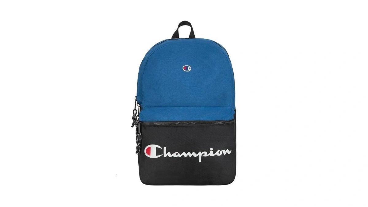 Champion Manuscript Backpack With Padded Adjustable Straps, Water Bottle Pocket
