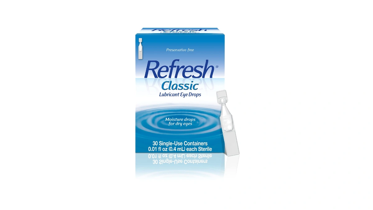 Refresh Classic Lubricant Eye Drops Preservative-free Artificial Tears, 0.01 Fl