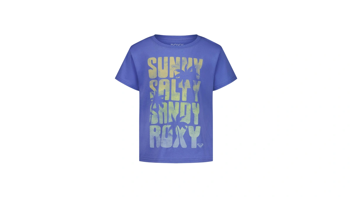 Roy Girls Short Sleeve Boyfriend Fit Logo Tee