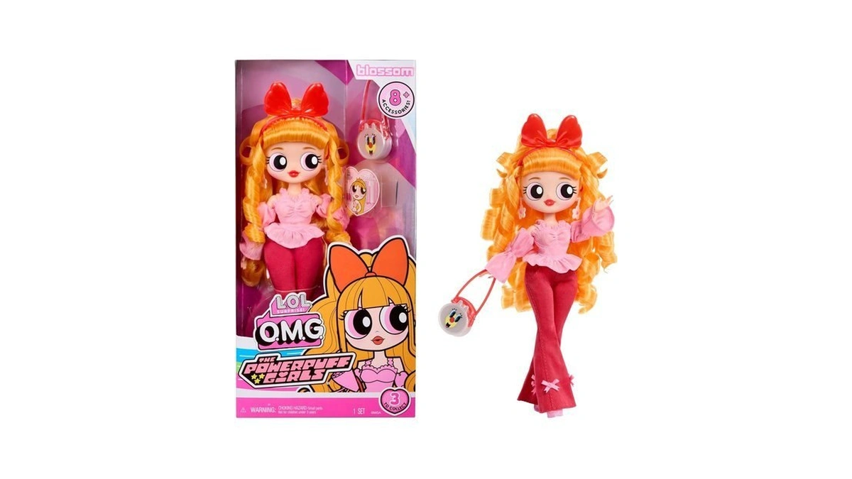 Lol Surprise Omg The Powerpuff Girls Doll - Blossom