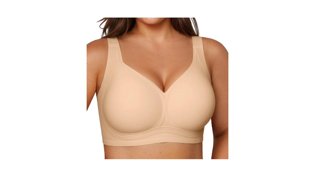 Vertvie Jelly Bras For Women Plus Size Minimi...