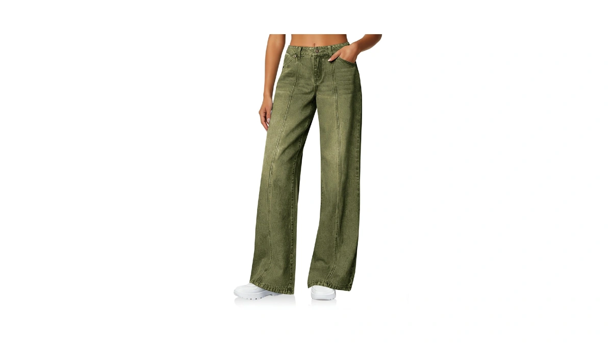 Amazon : Cicy Bell Womens Wide Leg Jeans High Wai