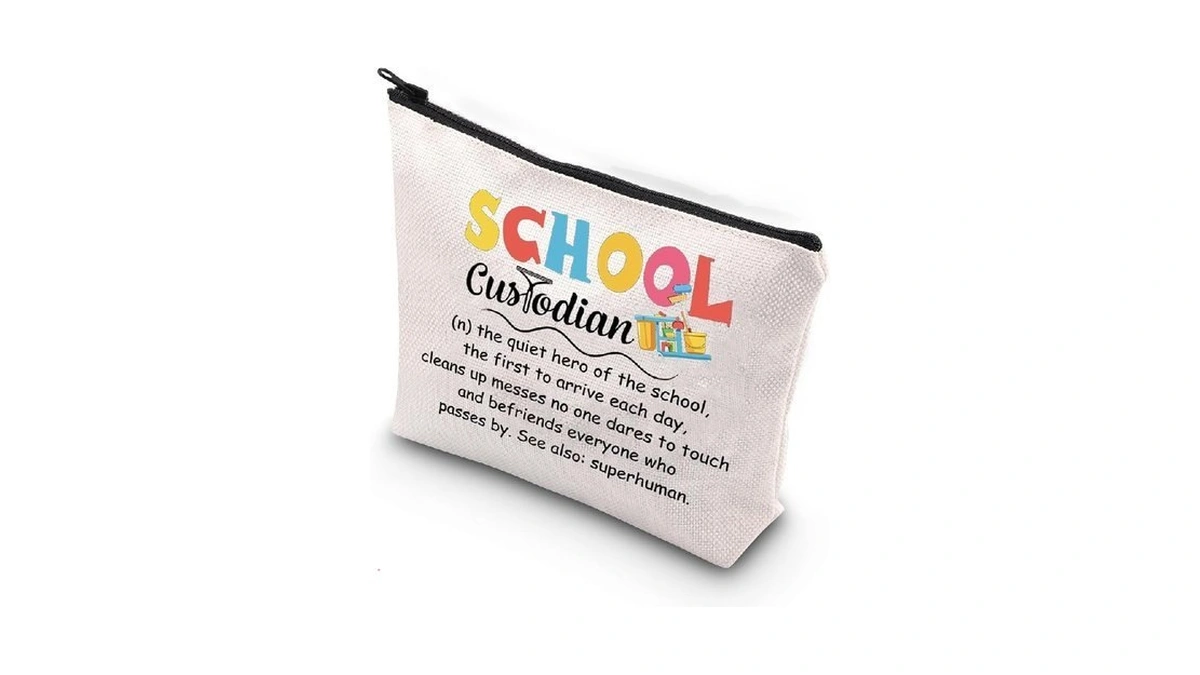 Tsotmo School Custodian Gift School Janitor Gift School Staff Zipper