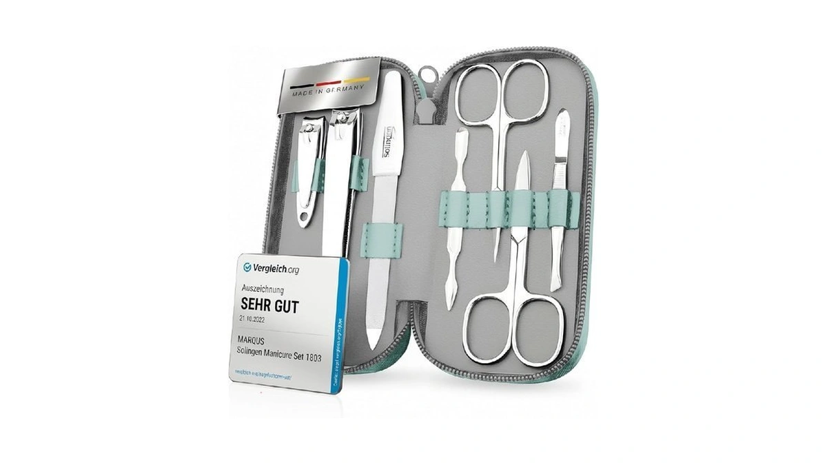 Manicure Set Solingen Made In Germany - 7 Piece Exclusive
