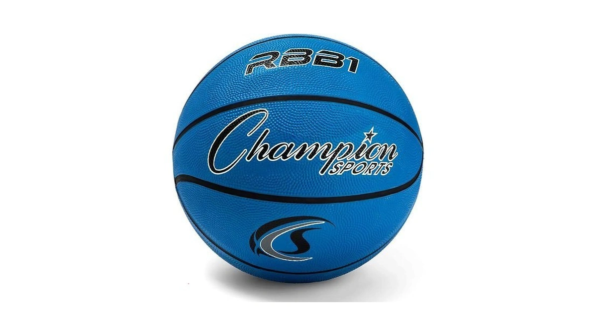 Champion Sports Rubber Official Basketball, Heavy Duty - Pro-style Basketballs,