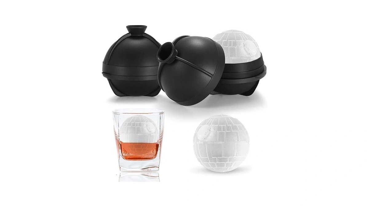Nax Caki 3d Star Wars Death Ball Ice Cube Mold,