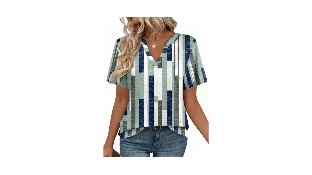 Zeagoo Shirts For Women Short Sleeve Floral Blouses 2026 Fashion