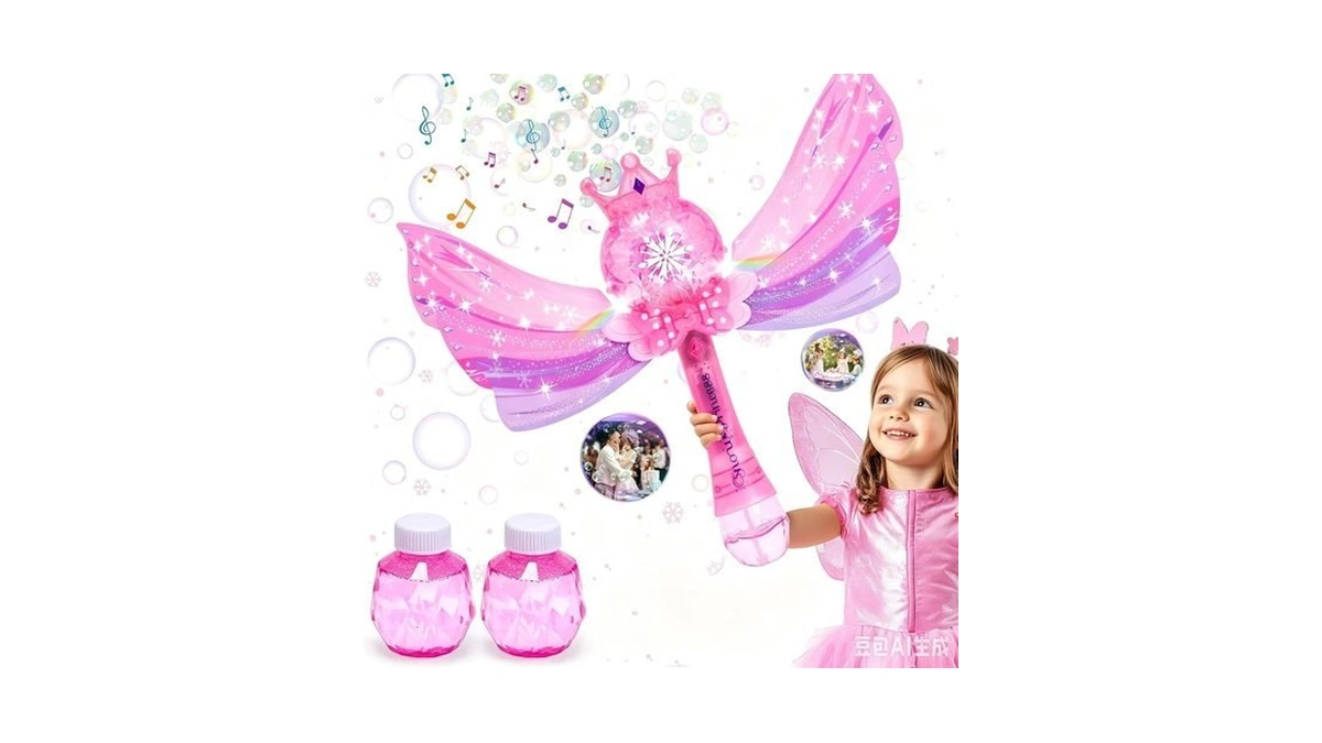 Eaglestone Princess Bubble Wands For Kids, Bubble Machine For Toddlers