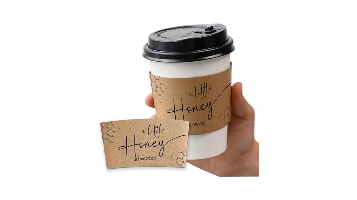 Bonetat 20 Counts A Baby Is Brewing, Coffee Cup Sleeves