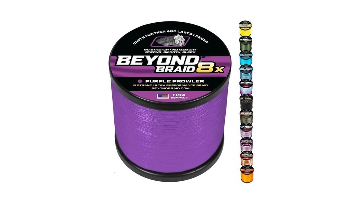 Amazon : Beyond Braid Braided Fishing Line - Purp