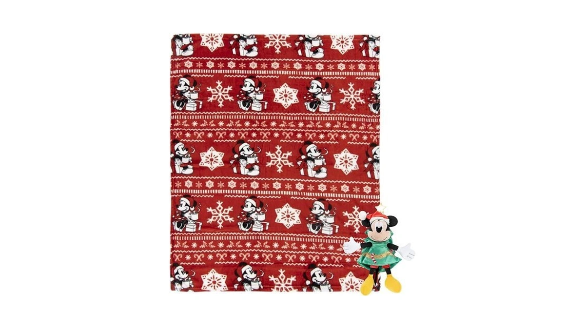 Jay Franco Kids Christmas Hugger Set β 12" Plush Pillow