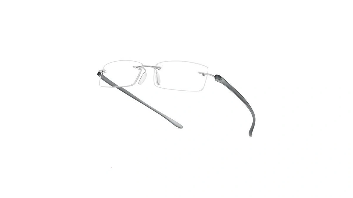 Bhigh Anti-blue Light Frameless Reading Glasses Lightweight Ultra-thin Anti-fatigue Lenses