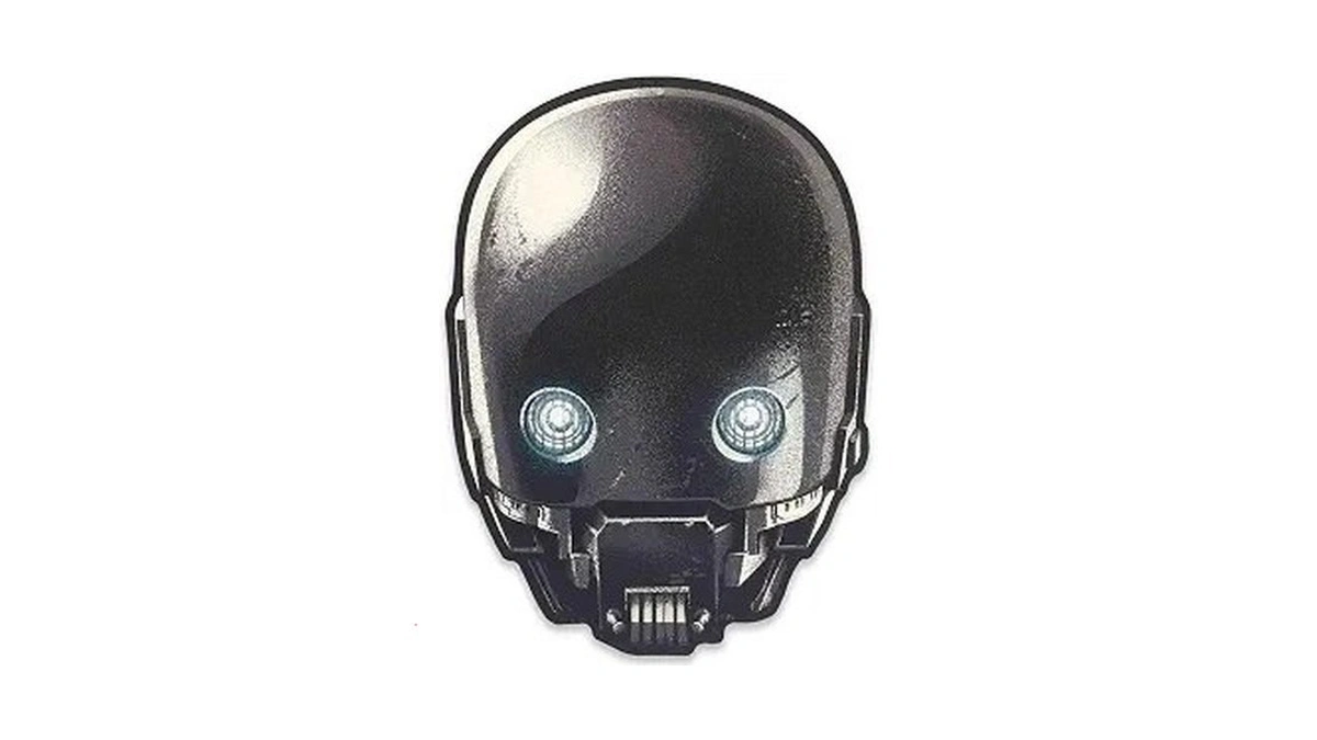 Disney Star Wars Andor Kx-series Droid Metal Wall Decor -