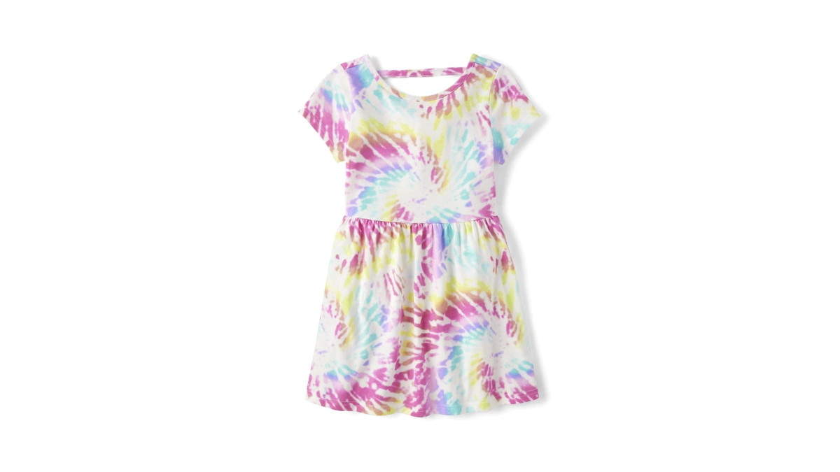The Children's Place,girls,short Sleeve Everday Dresses,pink Summer,xx-large