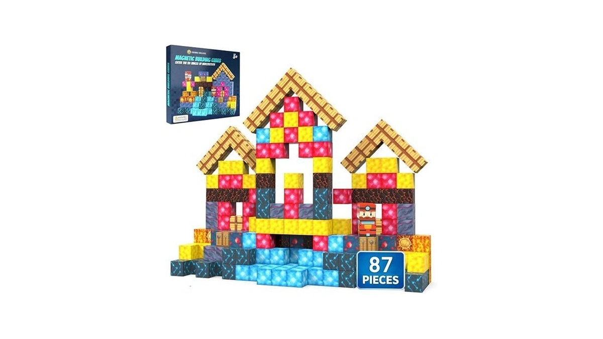 Desire Deluxe Magnetic Building Blocks β 87 Pcs 3d Stem