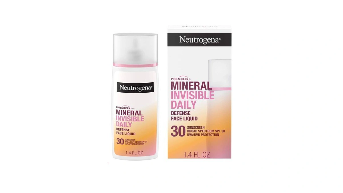 Neutrogena Purescreen+ Invisible Daily Defense Mineral Sunscreen For Face With