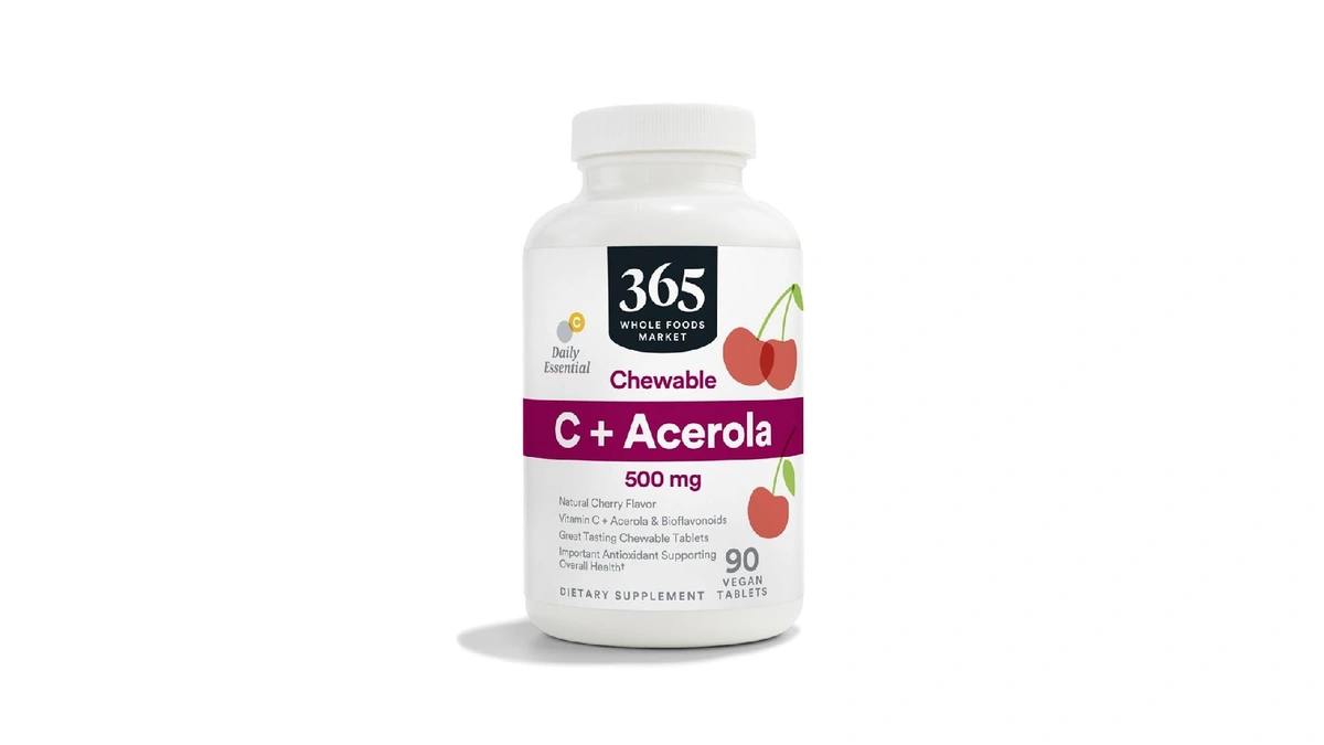 365 By Whole Foods Market, Chewable C + Acerola C