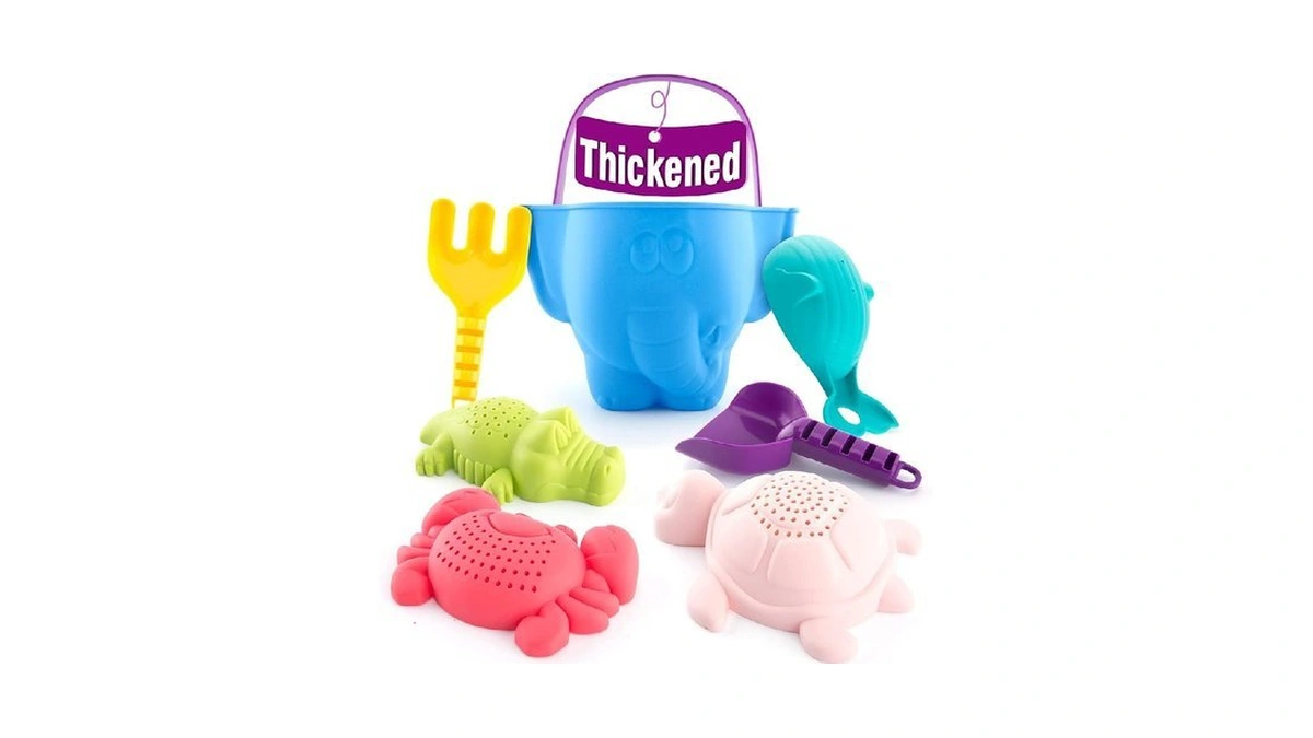 Hahaland Beach Toys For Toddlers 1-3 - Sand Toys For