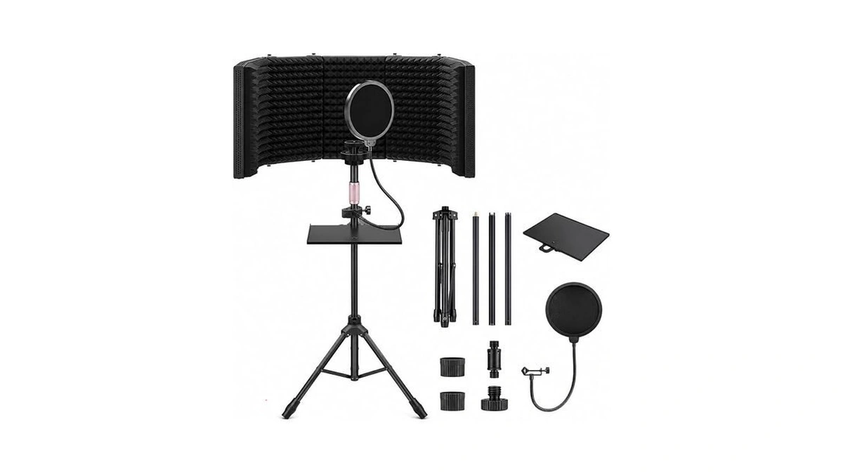 Temgcuam Microphone Isolation Shields