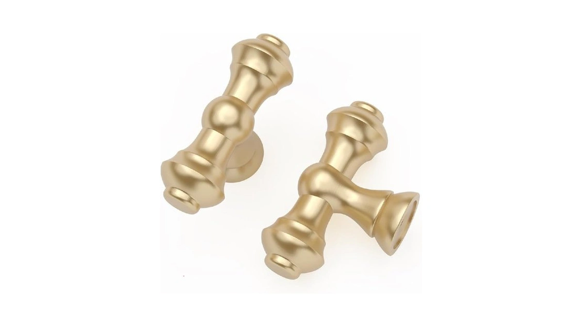 Asidrama 10 Pack Gold Kitchen Cabinet Knobs Dresser Knobs Cabinet