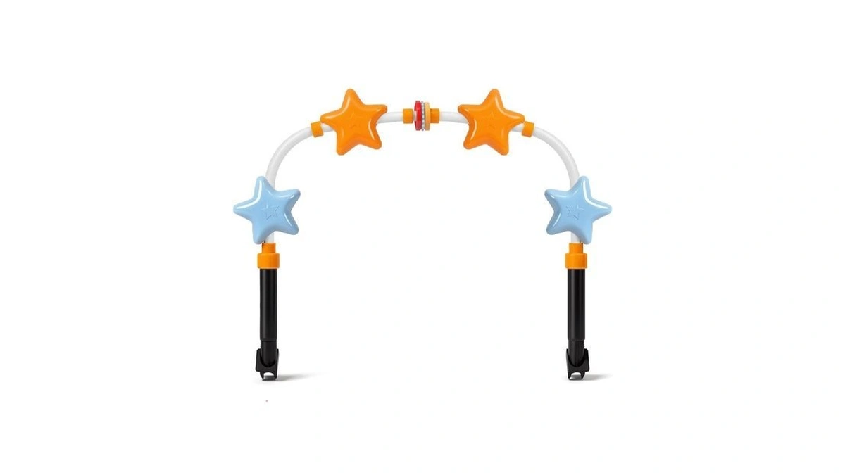 Hkai Baby Bouncer Toy Bar Replacement, Detachable Hanging Toy Bar