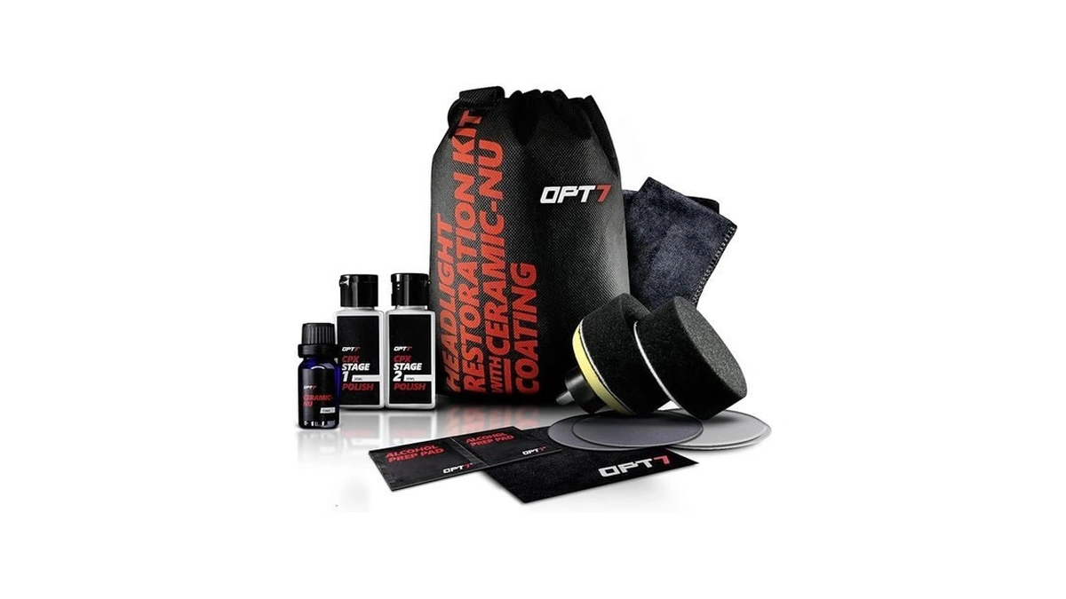 Opt7 Headlight Restoration Kit With Exclusive Ceramic Nu Coating -