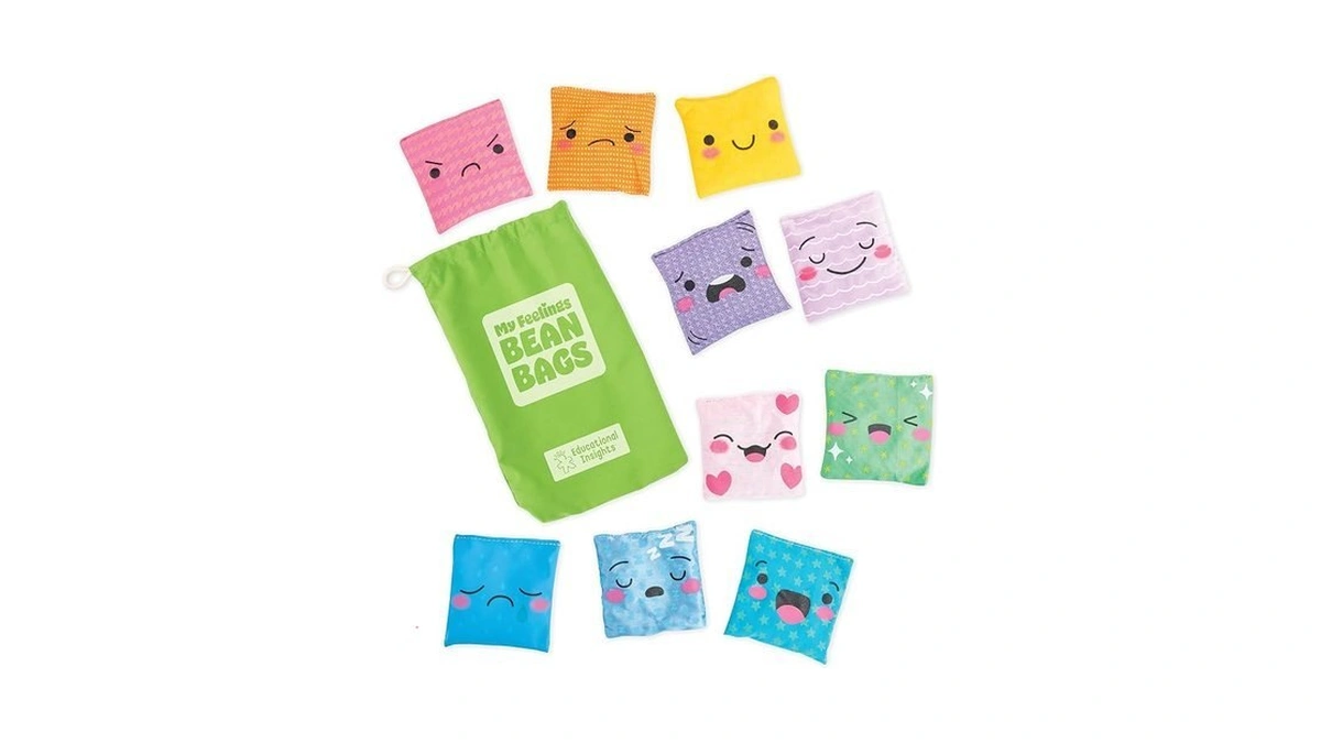 Educational Insights My Feelings Bean Bags - Social Emotional Learning