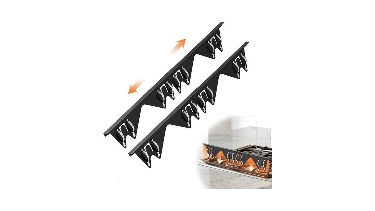 Lifenest Stove Gap Covers - Stainless Steel Stove Gap Filler,