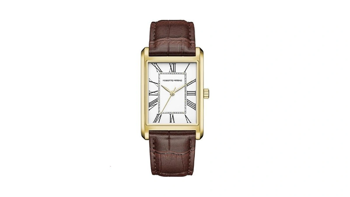 Roberto Marino Rm2702 Men’s Luxury Watch – Japanese Quartz, Leather