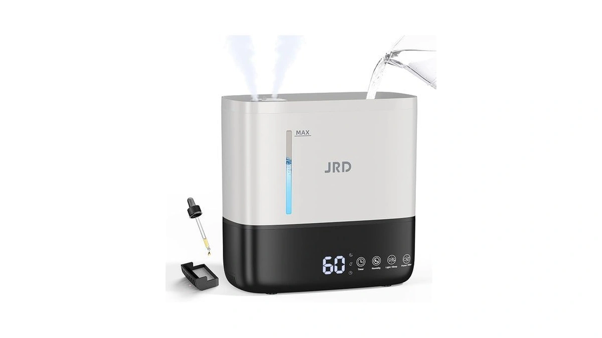 Jrd Humidifiers For Bedroom, Ultrasonic Humidifier 4l For Large Room,