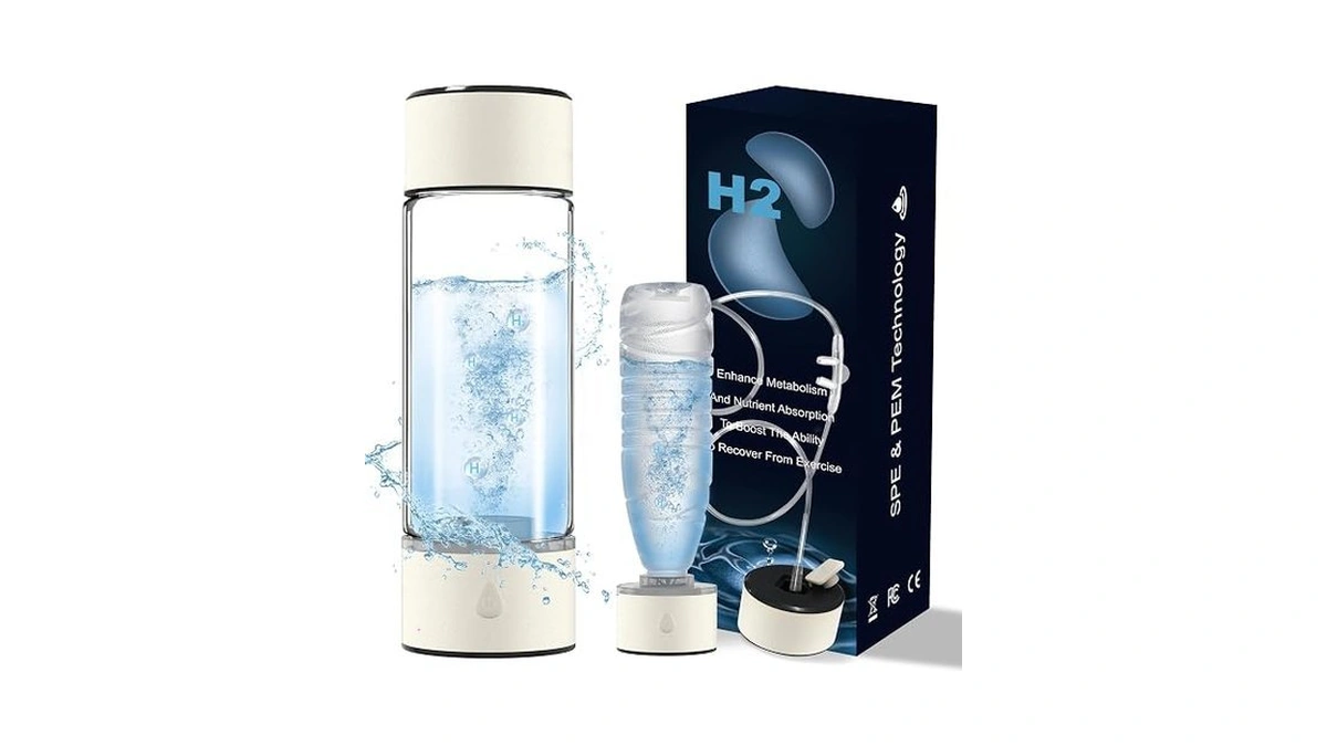 Longtor 2026 Upgrade 3-in-1 Hydrogen Water Bottle - 3-level H₂