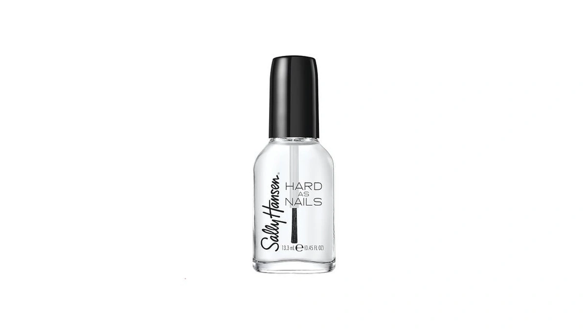 Sally Hansen Hard As Nails Nail Polish, Crystal Clear, 0.45