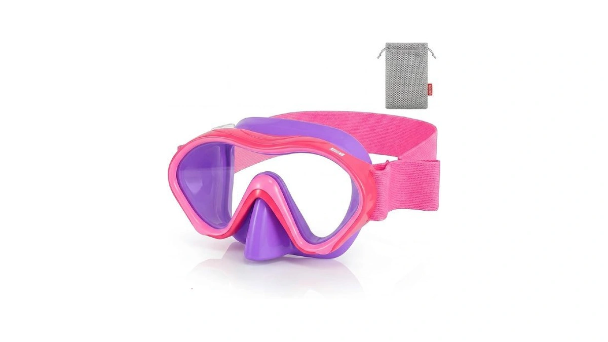 Aegend Kids Swim Goggles Snorkel Diving Goggles With Nose Cover