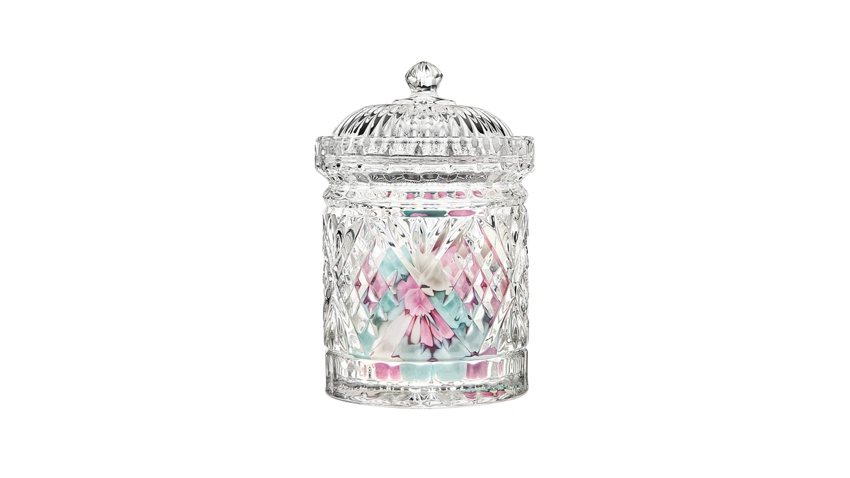 Godinger Dublin Biscuit Barrel Storage Canister Jar