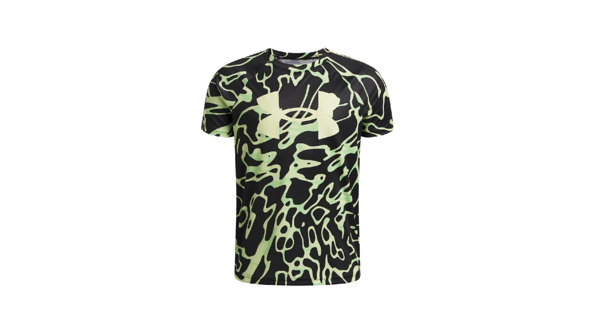 Under Armour Boys' Tech Big Logo Printed Short-sleeve T-shirt, (391)