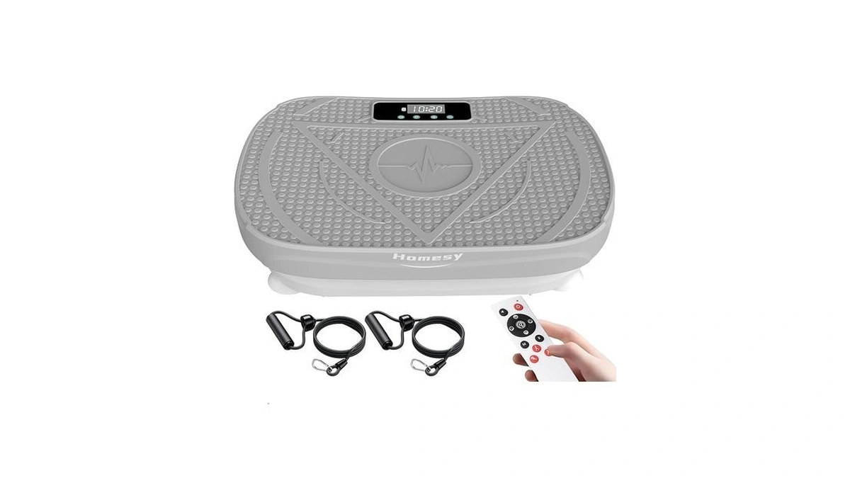 Homesy Vibration Platform Exercise Machine β Whole Body Workout, Fat-burning