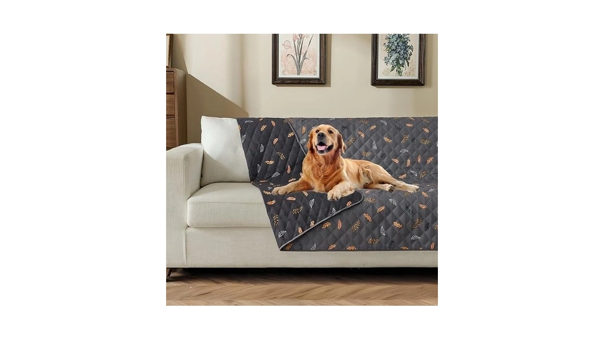 Snugglesinto Reversible Dog Bed Cover With Waterproof Lining, Water Resistant