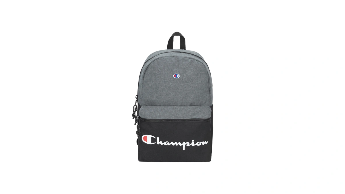 Champion Unisex Adult Manuscript Backpacks, Heather Grey, One Size Us
