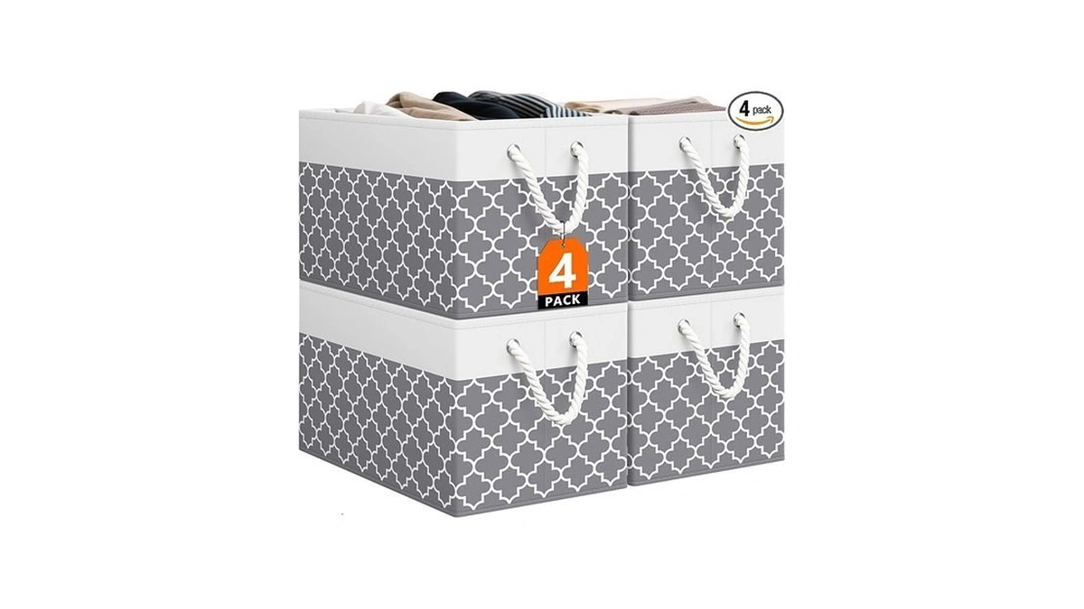 Storagetastic Storage Bin,collapsible Storage Basket For Organizing,large Storage Boxes With