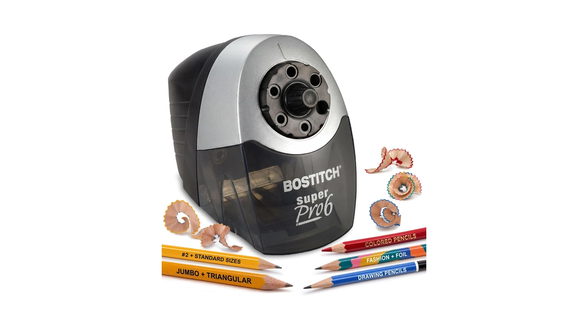 Bostitch Office Superpro 6 Commercial Electric Pencil Sharpener, Heavy Duty