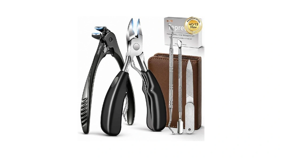 Toenail Clippers For Seniors, Heavy Duty Thick Nails Fingernail Clipper,