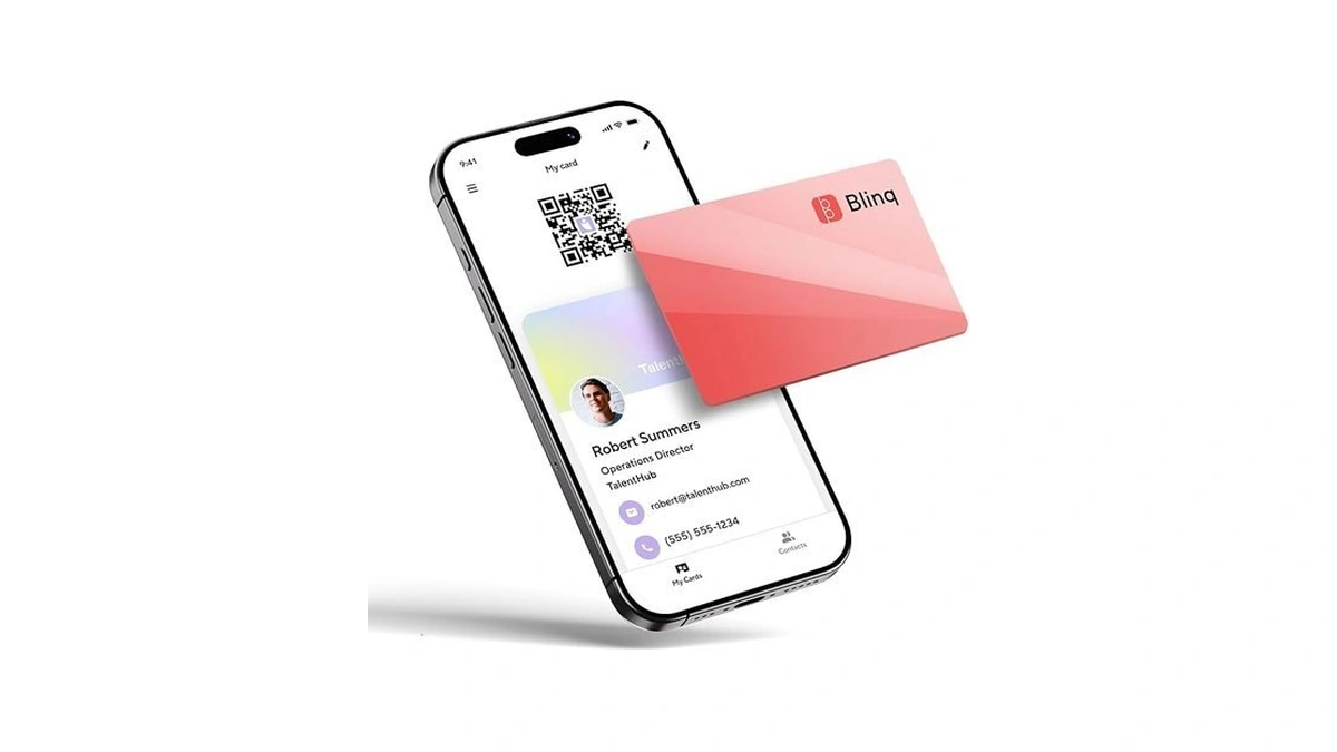 Blinq Nfc Digital Business Card - Pvc Card - Tap