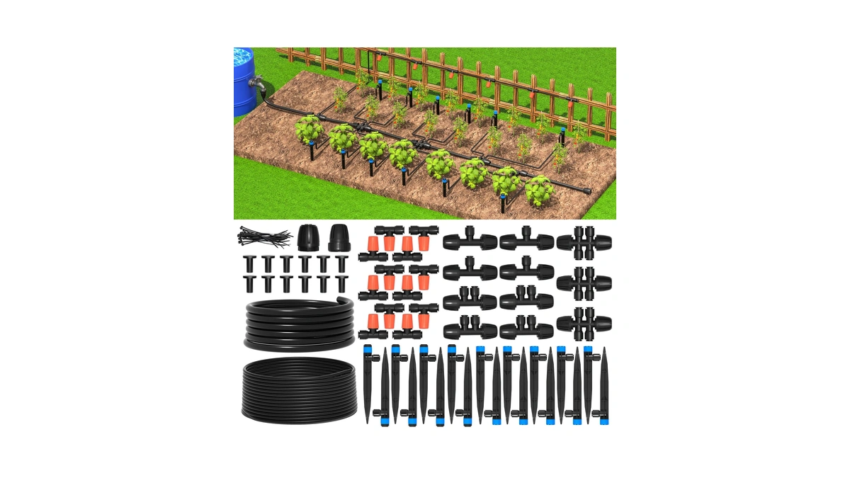 Mixc Greenhouse Micro Drip Irrigation Kit Automatic Irrigation System Patio